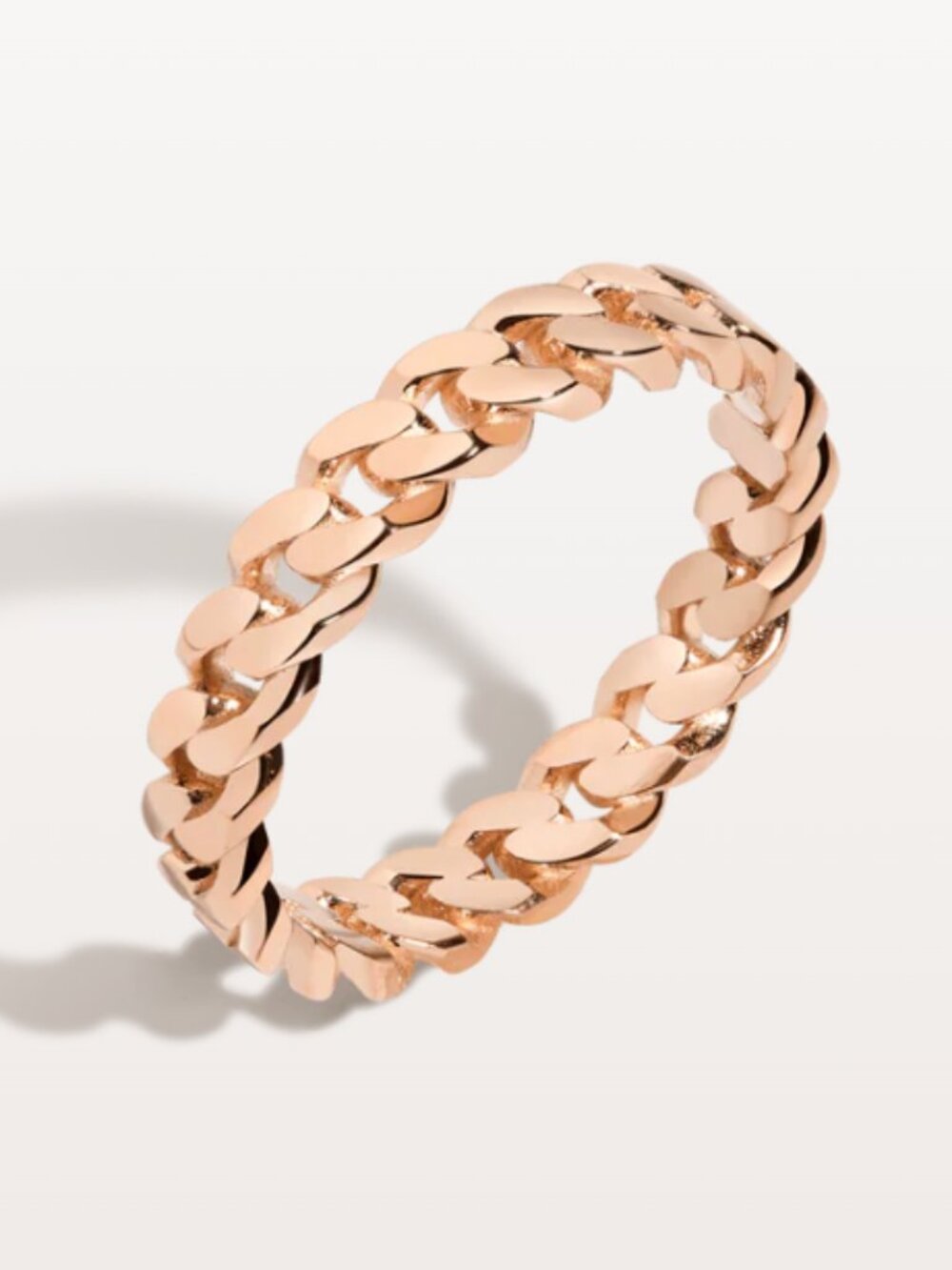 Aurate 2 Rose Gold Stackable Rings - Picture 5 of 5